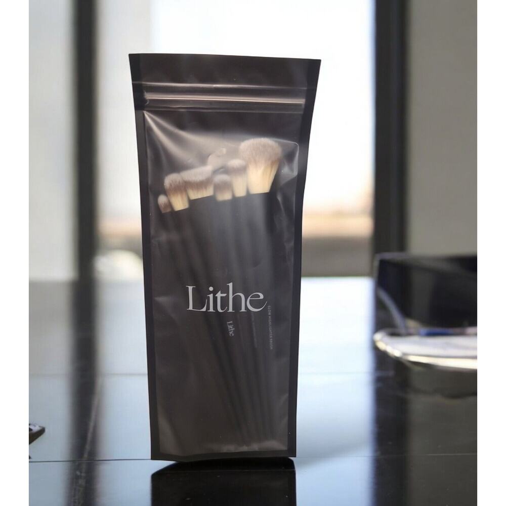 Lithe Beauty Everyday Brush Set NEW Sealed 6 Piece Makeup Brushes